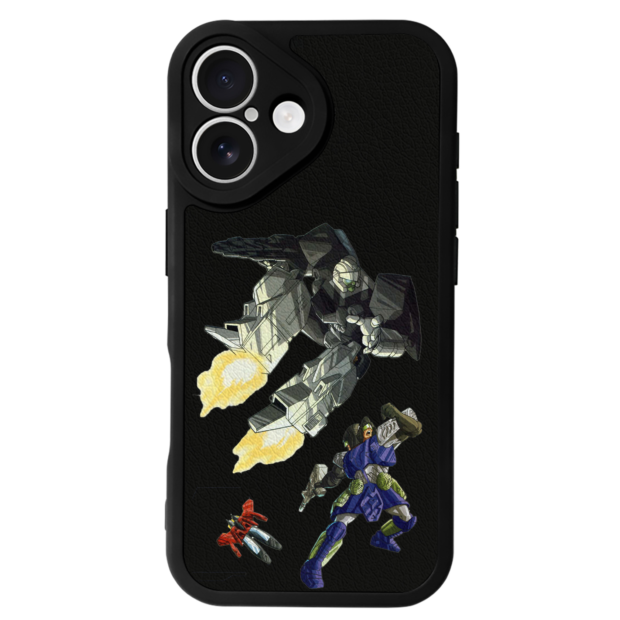 （画像用）  【iPhone 16シリーズ対応】シリコンスマホケース（レザー調） 材質：シリコン